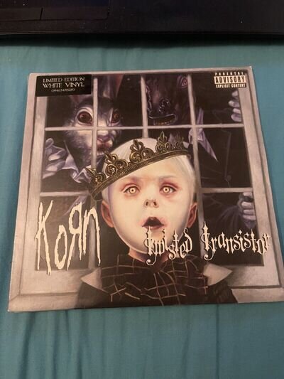 Twisted Transistor by Korn (Record, 2005). Limited Edition White 7" Vinyl 45rpm