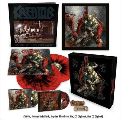 Kreator : Hate Uber Alles VINYL 12" Album with CD 4 discs (2022) ***NEW***