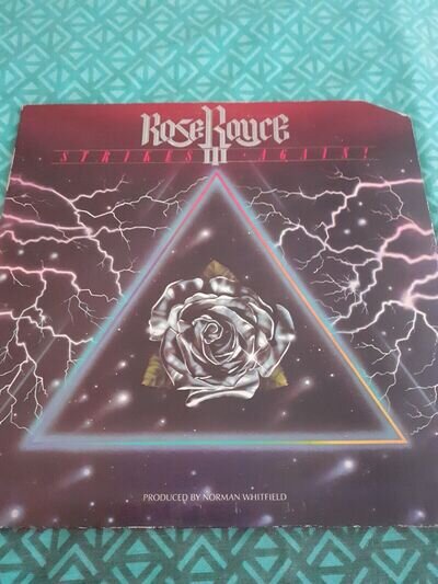 * ROSE ROYCE - Strikes Again - 12” Gatefold LP Vinyl Album Record 1978 VG