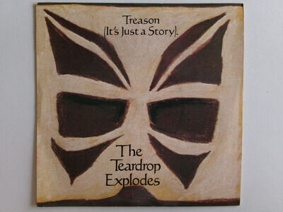 THE TEARDROP EXPLODES TREASON USE ME MERCURY TEAR 3 JULIAN COPE NEW WAVE