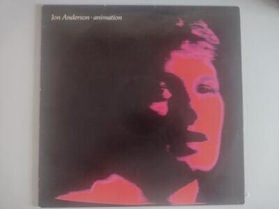 Jon Anderson (Yes) Animation - 1982 UK 1st Press - Polydor ‎POLD 5044 Ex/VG+