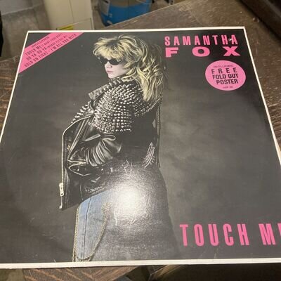 SAMANTHA FOX -TOUCH ME Jive records HIP 39 1986 VINYL LP