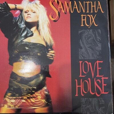 Samantha Fox - Love House - Used Vinyl Record 12 - N7435z