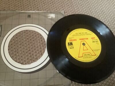 Joan Baez - Less Than The Song (7" vinyl Single, Promo) folk country