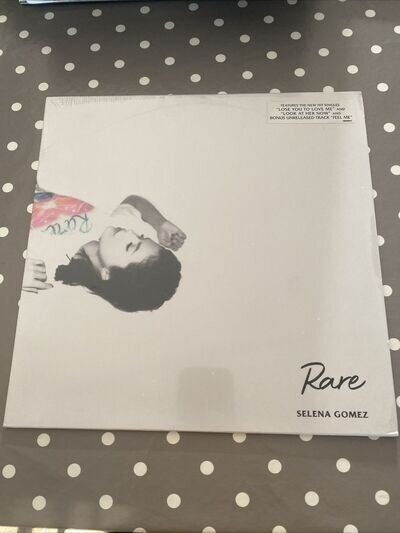 Selena Gomez - Rare NEW SEALED 12” VINYL RECORD