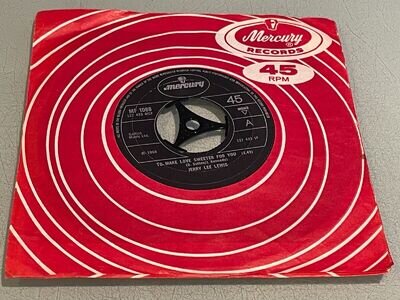 Jerry Lee Lewis - To Make Love Sweeter For You - Vinyl Record 7" Single - 1968