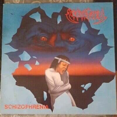 Sepultura - Schizophrenia Vinyl LP 1990 Reissue. Roadracer RO 9360-1