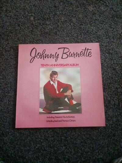 Johnny Burnette-Tenth anniversary album LP