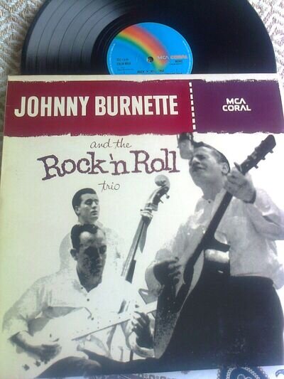 JOHNNY BURNETTE AND THE ROCK 'N' ROLL TRIO LP MONO 12 TRACKS