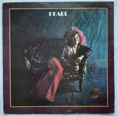 JANIS JOPLIN - PEARL - LP 1971 UK 1ST PRESS - CBS - S 64188