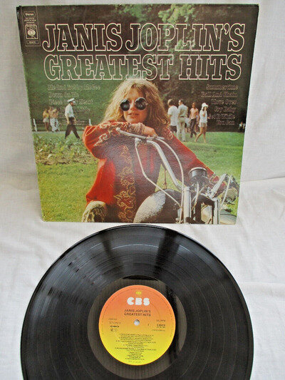 JANIS JOPLIN, JANIS JOPLIN'S GREATEST HITS, 1973 ISSUE, VERY GOOD+ CONDITION