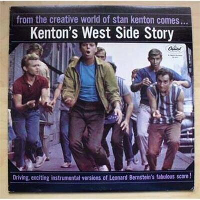 STAN KENTON KENTON'S WEST SIDE STORY LP 1980'S RE-ISSUE USA