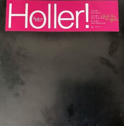 SPICE GIRLS~HOLLER!~2000 UK REMIX 12" PROMO SET DOUBLE VINYL~MAW REMIXES