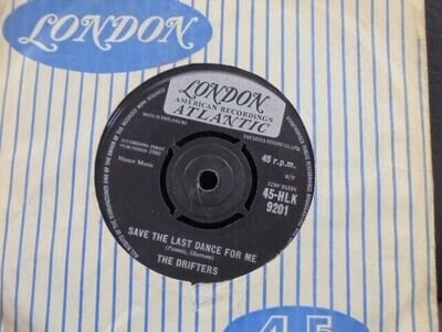 THE DRIFTERS " SAVE THE LAST DANCE FOR ME " EX+ COND.IN Or.SL.