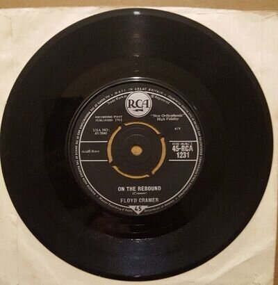 Floyd Cramer - On The Rebound. 7” Single . (1961)