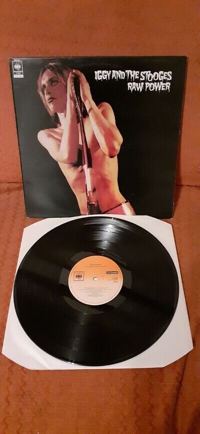 Iggy and the stooges Raw Power Original Vinyl LP Iggy Pop CBS Records USA Punk