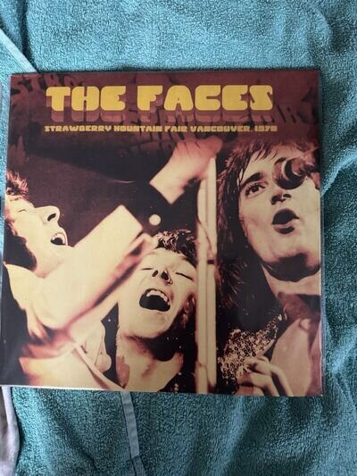 The Faces Strawberry Mountain Fair Vancouver Live 1970 Vinyl Album