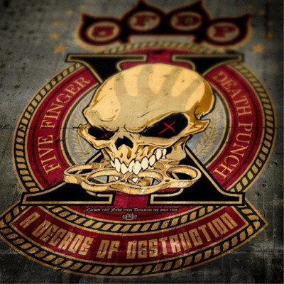 Five Finger Death Punch A Decade of Destruction (Vinyl) 12" Album