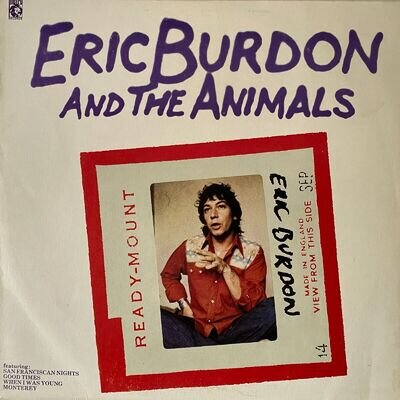 ERIC BURDON AND THE ANIMALS Eric Burdon And the Animals 1975 (Vinyl LP)