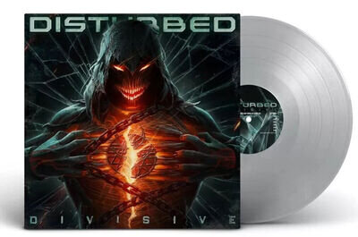 Disturbed Divisive LP Album vinyl record limited silver 2022 rock on Reprise