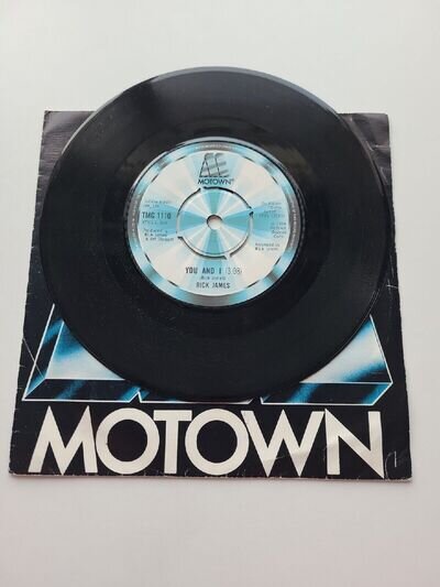 Rick James" You And I" TMG 1110 1978 Motown Records UK 7"Single 45rpm