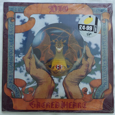 Dio- Sacred Heart 1985 Vertigo LP excellent condition