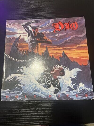 Dio - Holy Diver Vinyl LP 1983. Vertigo VERS 5 UK Pressing