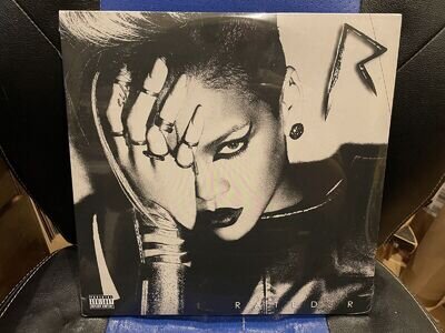 LIMITED EDITION RIHANNA RATED R DOUBLE TRANSLUCENT BLACK ICE VINYL IN UK