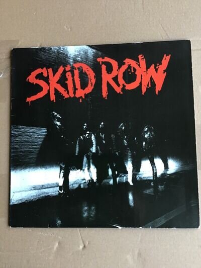 Skid Row - Self-Titled Black Vinyl LP Atlantic