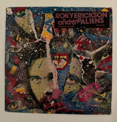 ROKY ERIKSON AND THE ALIENS• Original 1980 EU LP• Psychedelic Punk•CBS 84463•EX!