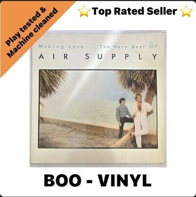 Air Supply ~ Making Love ~ The Very Best Of~1983 Arista Vinyl Lp Ex / Vg+