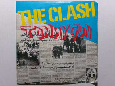 THE CLASH TOMMY GUN CBS 6788 JOE STRUMMER PUNK ROCK N ROLL