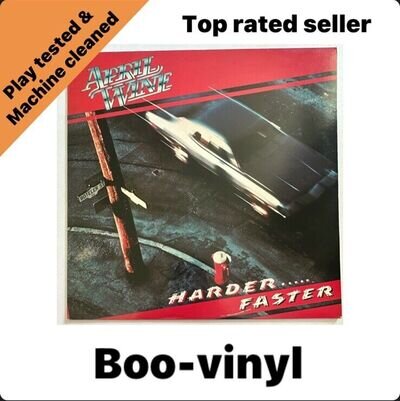 April Wine - Harder....Faster 1979 Vinyl Lp Record Hard Rock Ex / Vg+ Condition