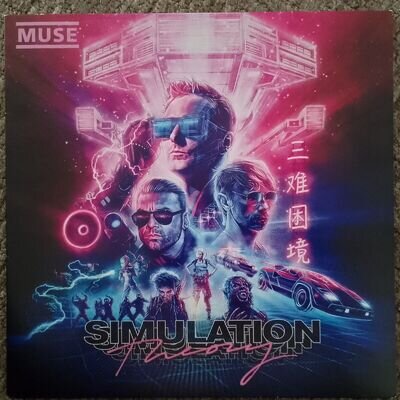 MUSE Simulation Theory UK VINYL LP Album NEW