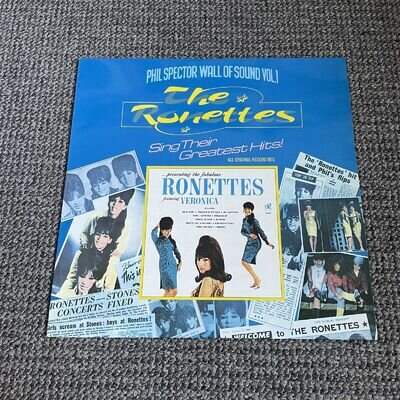 The Ronettes – ...Presenting The Fabulous Featuring Veronica Vinyl Record 1975