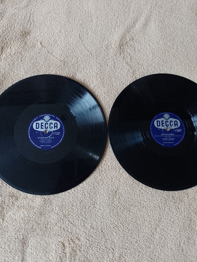 2 BY TOMMY STEELE and THE STEELMEN ---78 rpm shellac records