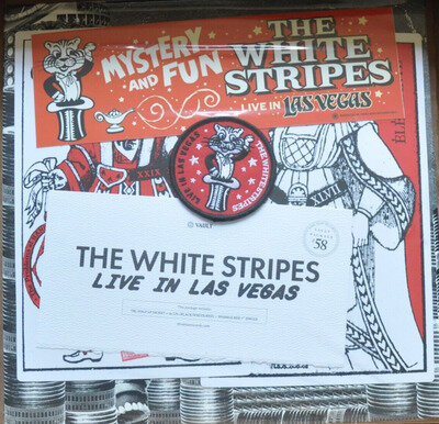 COLOURED 5 SIDED LP THE WHITE STRIPES LIVE IN LAS VEGAS - THIRD MAN RECORDS