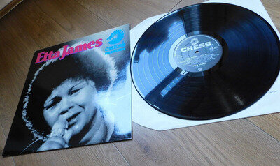 Etta James UK LP Chess Masters 1981 Compilation I'd Rather Go Blind BLUES SOUL