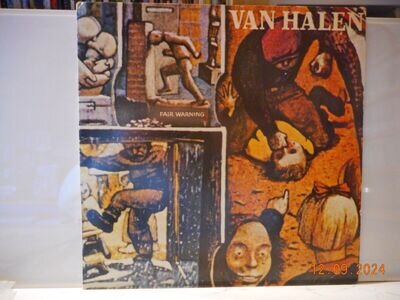 Van Halen / Fair Warning. Warner Bros K56899 Vinyl LP 1981