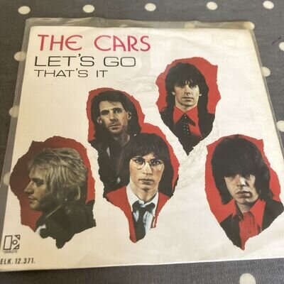 The Cars - Let's Go - Original 7" Single