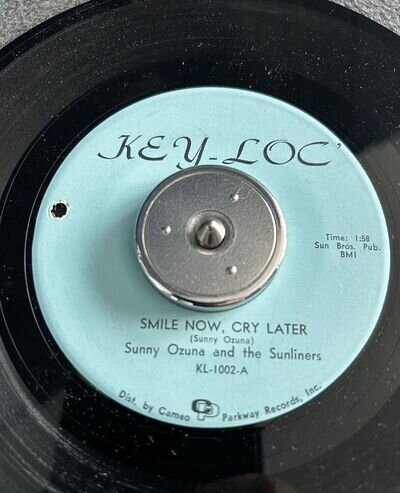 Sweet Soul - Sunny & The Sunliners - “Smile Now Cry Later” Key-Loc Records