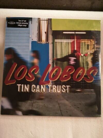 Los Lobos Tin Can Trust sealed 180gm 2 x vinyl LP 2010 Proper label