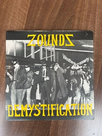 ZOUNDS - Demystification / Great White Hunter UK Vinyl 7" Single Record