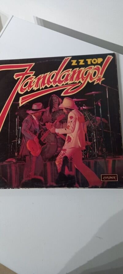 ZZ TOP Fandango (1st uk press) LP SHU 8482, vinyl. Blues rock. Side 1 live