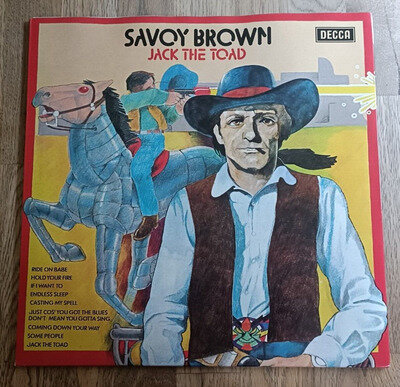 Savoy Brown LP Jack The Toad UK Decca 1st Press LOOKS UNPLAYED INCREDIBLE COPY