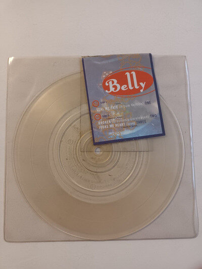 Belly – Seal My Fate 7' 4AD – AD 5007 UK 1995 Clear