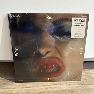 PARAMORE Re: This Is Why RSD 2024 Brand New Ruby Vinyl LP UK Record Store Day