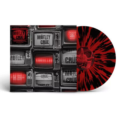 Mötley Crüe - Cancelled (Big Machine) Red/Black Splatter 12" Vinyl EP - PRESALE