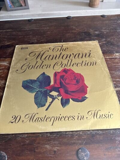 The Mantovani Golden Collection 20 Masterpieces In Music Ww 5067 Vinyl Record Lp