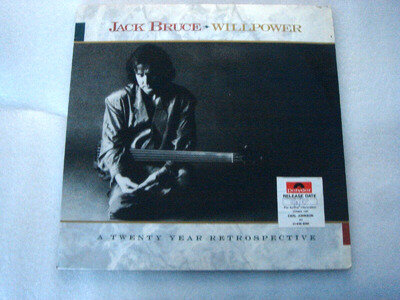 GG-JACK BRUCE-WILLPOWER-GERMAN 2xLP-1989-NM- PROMO-CREAM ERIC CLAPTON